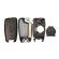 Carcasa cheie briceag hyundai tucson elantra accent solaris kona verna i30 2017+ 3 butoane