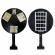 Lampa led 12cob, panou solar d218, 500w, suport, 2400mah, senzor