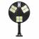 Lampa led 12cob, panou solar d218, 500w, suport, 2400mah, senzor