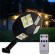 Lampa led 12cob, panou solar d218, 500w, suport, 2400mah, senzor