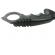 Cutit karambit de antrenament, purple lightning 18.5 cm