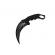 Cutit karambit de antrenament, purple lightning 18.5 cm