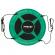 Leagan tip cuib pentru copii xxl 95 cm 150 kg neo-sport 1001 verde