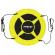 Leagan tip cuib pentru copii xxl 95 cm 150 kg neo-sport 1003 galben
