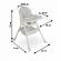Scaun de masa 3 in 1 ricokids milo - gri