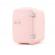 Mini frigider cosmetice Blossom Pink, Meloni, dubla functie de incalzire/racire, 4L