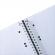 Caiet herlitz, a5, 80 file, cu spirala, patratele, coperta pp cu elastic, 4