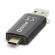 Flash drive usb 3.0 type c 64gb c-depo platin