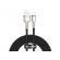 Cablu baseus cafule lightning, 2m, negru