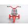 Tricicleta cu pedale u-grow, rosie