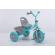 Tricicleta cu pedale u-grow, verde