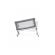 Patut pliant 2 in 1 roomie gray flannel joie