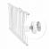Poarta siguranta 75-105 cm nukido 718100 - alb