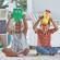 Set mascote din plus numberblocks - trei si patru