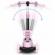 Trotineta 3 in 1 cu roti cu led ricokids cubi 765501 - roz
