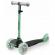 Trotineta cu roti cu led ricokids loco 765107 - verde cu negru