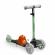 Trotineta cu roti cu led ricokids loco 765107 - verde cu negru