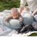 Esarfa pentru alaptat multifunctionala din bumbac organic doomoo mom’n play grey
