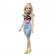Papusa barbie fashionistas blonda cu borseta roz