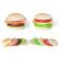 Set de 2 burgeri din lemn ecotoys 4220