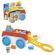 Set de constructie 20 piese cu carucior mega bloks