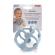 Jucarie pentru dentitie si minge 2in1, silicon, albastra, 0 luni+, reer bite&play 79273
