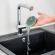 Perie de baie moale pentru bebelusi, din silicon alimentar, monobloc, fara bpa, 0+ luni, reer babycare bath brush 81083