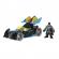 Vehicul cu figurina batman cu costum gri fisher price imaginext dc super friends