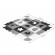 Salteluta de joaca tip puzzle cu pereti, 25 elemente, ecotoys ecoeva015