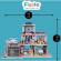 Set constructie puzzle 3d -  statie de politie fiesta crafts 89 piese