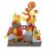 Set de constructie pokemon mega 81 piese - roata de foc a lui charmander