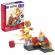 Set de constructie pokemon mega 81 piese - roata de foc a lui charmander