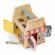 Jucarie educativa din lemn sub forma de cub cu sortator ecotoys