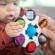 Jucarie senzoriala curiosity clutch twist & pop rattle teether baby einstein