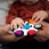 Jucarie senzoriala curiosity clutch twist & pop rattle teether baby einstein