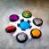 Jucarie senzoriala curiosity clutch twist & pop rattle teether baby einstein