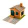 Set constructie cu caramizi teifoc 185 piese - casa cu gratar