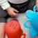 Set de pahare senzoriale pentru stivuire si scurgere ocean explorers opuss baby einstein