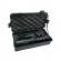 Electrosoc autoaparare ideallstore®, piranha attack, lanterna, full metal, 3800 kw, negru
