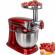 Robot de bucatarie 3in1 HERENTHAL HT-PKM1900.472.9BGR, 1900 W, 6.5 Litri, Blender, Mixer Planetar, Tocator, Rosu