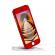 Husa Aisi pentru Iphone 7 Plus Full Cover  360+ folie sticla Rosu