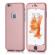 Husa FullbodyRose-Gold pentru Apple iPhone 6 Plus / Apple iPhone 6S Plus acoperire completa  360grade cu folie de protectie gratis