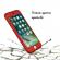 Husa iPaky Dynamite Originala IPhone 8 Full Cover  360+ folie sticla Rosu