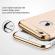 Husa pentru Apple iPhone 6/6SElegance Luxury 3in1 Ring Gold