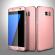 Huse  360de grade pentru Samsung Galaxy S7 Edge - Full Body Rose Folie de protectie din silicon inclusa