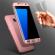 Huse  360de grade pentru Samsung Galaxy S7 Edge - Full Body Rose Folie de protectie din silicon inclusa
