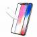 Folie de sticla 3D securizata cu rama metalicaBlack pentru Apple iPhone X protectie completa margini curbate
