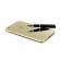 Husa Mirror Slim Iphone 6/6S cu margini din silicon - Gold