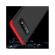 Husa  360grade GKK Samsung S10 Plus negru si rosu 3 componente de imbinare protectie totala