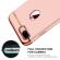 Husa telefon Apple Iphone 8 ofera protectie 3in1 Ultrasubtire Lux Rose Gold Matte